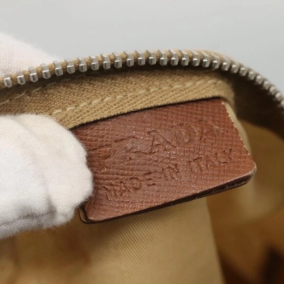 PRADA Shoulder Bag Nylon Beige Auth MX184 - Picture 13 of 16